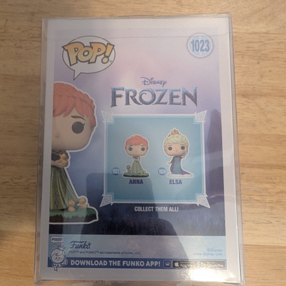 Funko Pop! Frozen Anna with Duckling Vinyl Figure - Picture 3 of 4